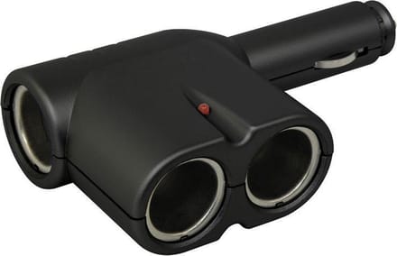 Carpoint 3-weg Aanstekerdoos 12V - 5A