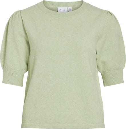 VILA - VIRIL 2/4 SLEEVE O-NECK KNIT TOP - NOOS Dames T-shirt
