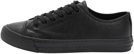 Next - Dames - Patent honkbalsneakers - Zwart
