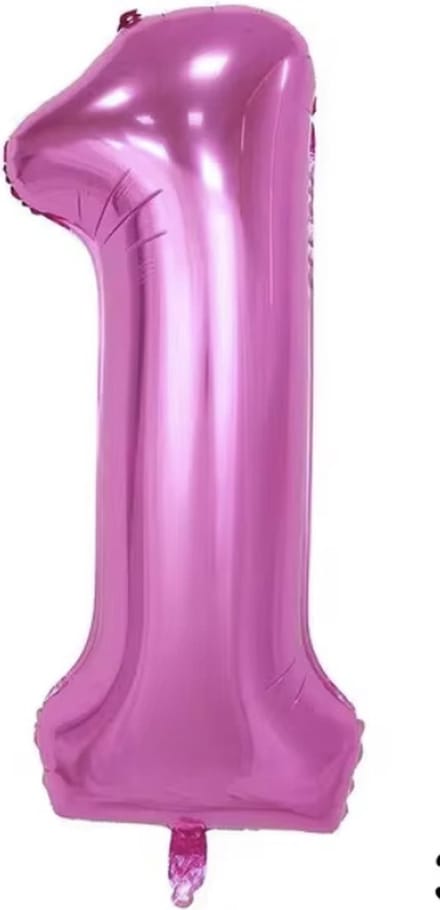New Age Devi - 1-Jarige Folieballon - 41cm - Roze