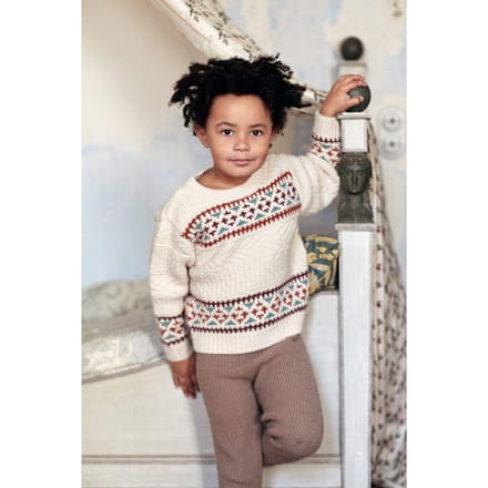 Louise Misha Jumper Cosmo Cream Größe: 3Y | Strickjacken Outlet | kids | Weiß