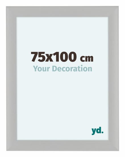 Your Decoration - Fotolijst 75x100 cm - MDF - Wit Houtnerf - Como