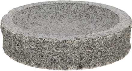 Vogelbad graniet ± 28 cm rond