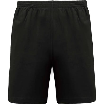 Jersey herenshort korte broek 'Proact' Black - 3XL