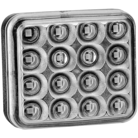 Fristom Hoog Vermogen Leds Mistlamp Mistachterlicht Achter 12 V 24 V 36 V Rood Helder Glas