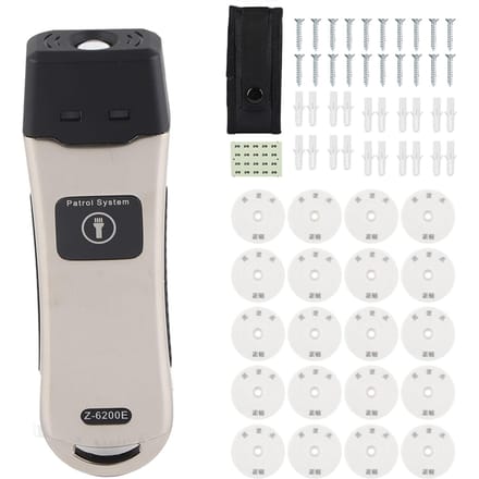 RFID Inductief Rondgang Patrouille Lezer Systeem LED Verlichting met Controlepunt Tags black