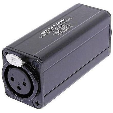 Neutrik NA2F-D0B-TX XLR-adapter XLR-bus - Cinch-koppeling Inhoud: 1 stuk(s)