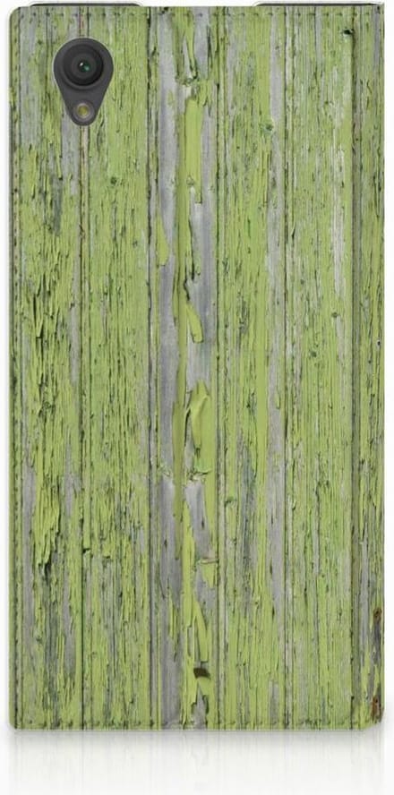 Sony Xperia L1 Book Wallet Case Green Wood
