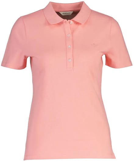 Gant 4201535 T-shirt Met Korte Mouwen Roze S Vrouw