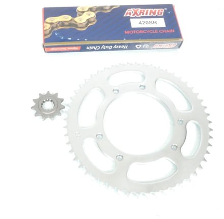 axring kettingset voor motorfiets rieju 50 mrt sm pro 2009 tot 2020 nieuw