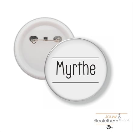 Button Met Speld 58 MM - Myrthe