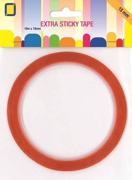 Extra sticky tape 10m x 15 mm