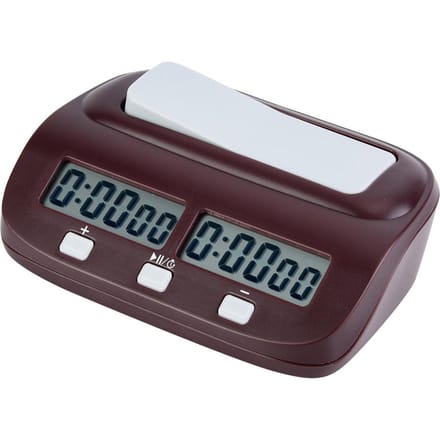 Schaklok Bordspel Set Timer Chinees Schaken Spellen Elektronische Calculagraaf black