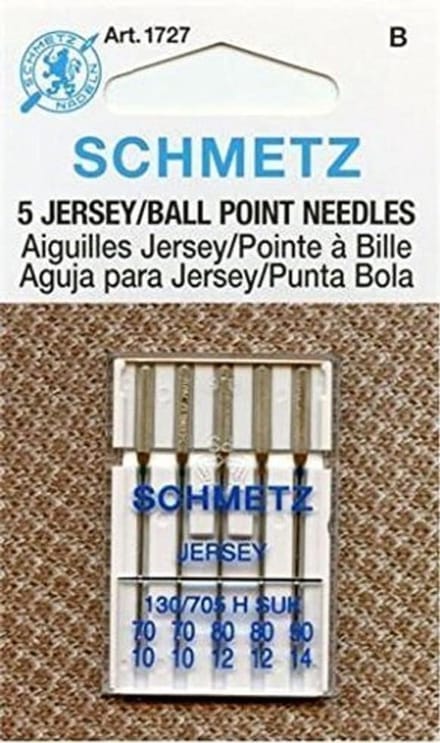Sewing Machine Needles Ball Point Jersey & Stretch Stof - Naaimachine Naalden