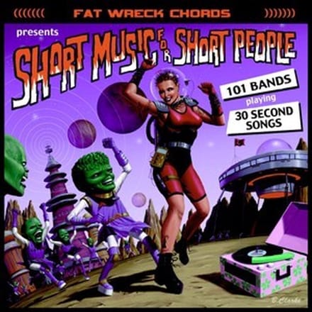 Short Music For Short People -101tr- W/Misfits/Damned/7 Seconds/Dickies/H2 - Various