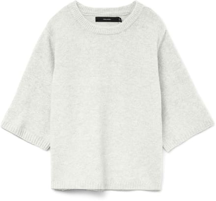 VERO MODA - VMBOOM 2/4 O-NK OVERSIZE PULLOVE GA Dames Trui