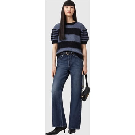 AllSaints Mathilde Jean Dark Indigo Taglia: W30 | Pantaloni Outlet | Donna | Blu