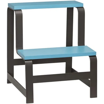 Hübsch krukje Step blauw/bruin