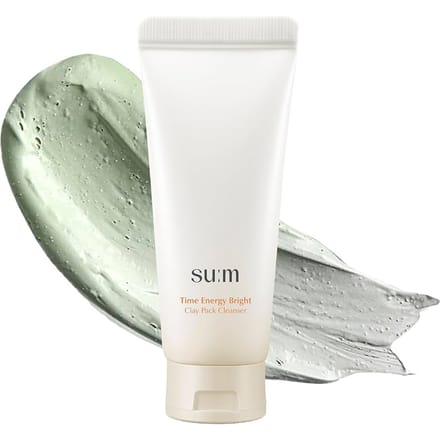 zo:m37 Time Energy Bright Clay Pack Cleanser 150ml white
