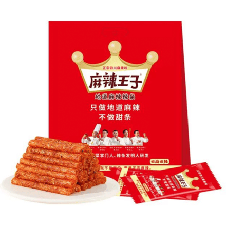 Mala Wangzi 麻辣王子 Pikante stengels Extra mala (pikant & tintelend) 418 g