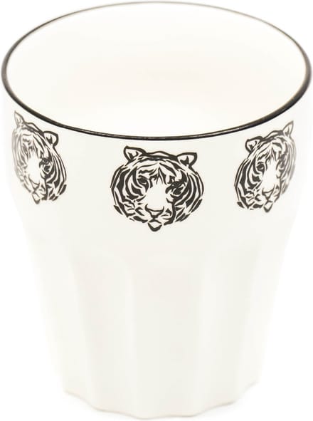 HV Witte mok 8,5 x 9cm  - Mr Tijger