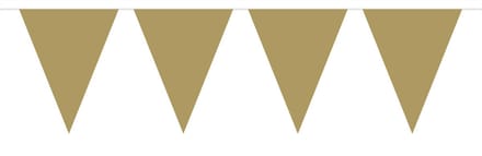 Gouden Effen Vlaggenlijn XL - 6 meter