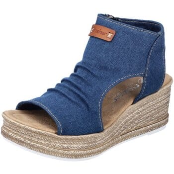 Sandalen met sleehak Rieker -