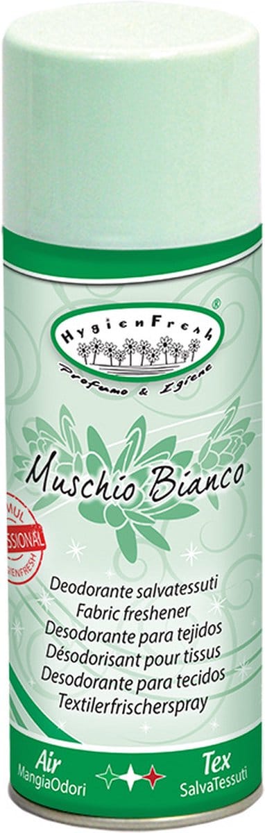 Muschio Bianco textielspray HygienFresh 400 ml
