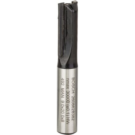 Bosch - Vingerfrezen 8 mm, D1 9 mm, L 20 mm, G 51 mm