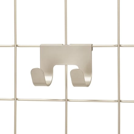 iDesign - Jayce Haak Dubbel Set van 2 Stuks - Roestvast Staal - Beige