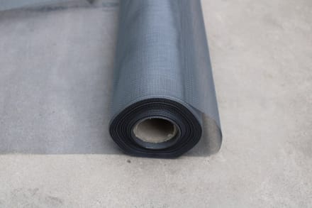 Rol Glasfiber Horgaas Grijs 120 cm breed / rol 30 meter