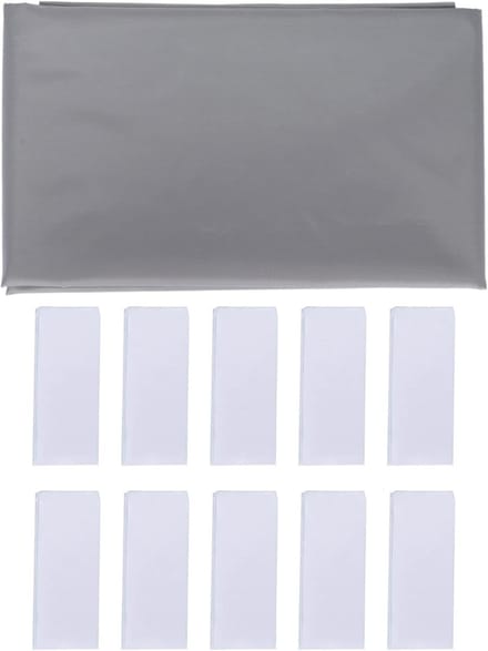 Projectiescherm 100 inch - Glad scherm - Thuisbioscoop Ktv - Dubbelzijdig glad - 100 inch diagonaal - Wit