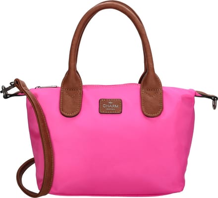 Charm London Buckingham Handtas Crossbody Schoudertas Medium - Fuchsia