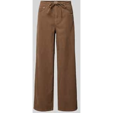 Loose fit corduroy broek van puur katoen