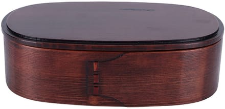 Draagbare Japanse Bento Box Stijl Houten Voedsel Container Keuken Eetkamer Accessoire Lekvrije Lunch Container(2#)