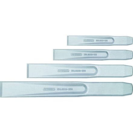 KS Tools Platte beitelset, 4-delig 1560690