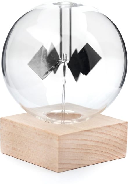Kikkerland Radiometer op zonne-energie – Woonaccessoires - Cadeau