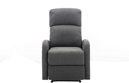Vente-unique Relaxstoel ISAO van stof - Antraciet