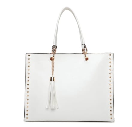 Giuliano Schooltas/Handtas - Wit