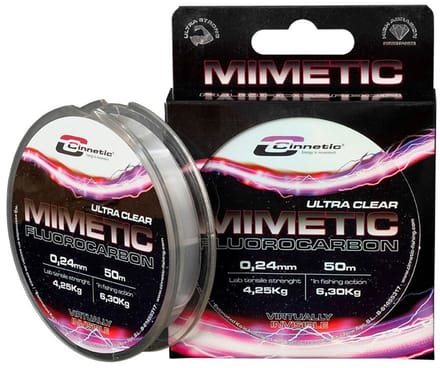 Cinnetic Mimetic Flurocarbon 150 M Zwart 0.170 mm