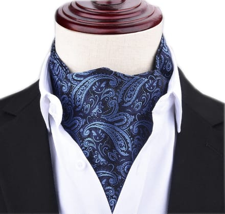 Stropdassjaal – Ascot – Sjaal Heren – Paisley Dessin