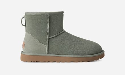 UGG® Classic Mini II for Women in Shaded Clover, Size 4, Twinface/Polyester/Leather