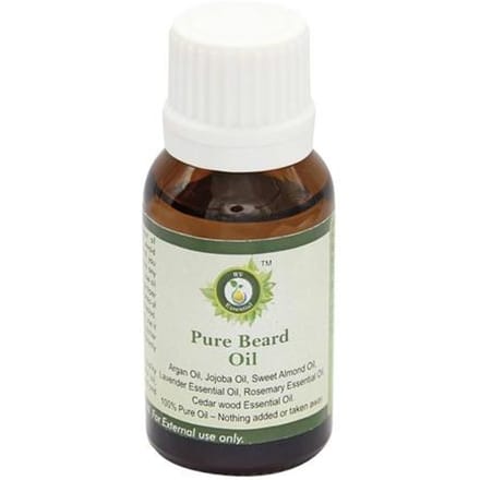 R V Essential Pure Baardolie 15ml white