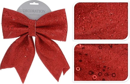 Home & Styling Nampook Kerststrikken 10 stuks - 29cm - Rood