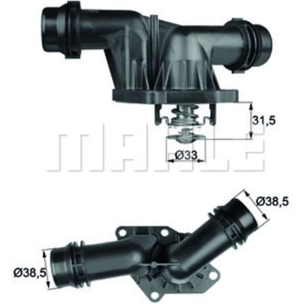 Thermostaat, koelvloeistof MAHLE TI 25 85