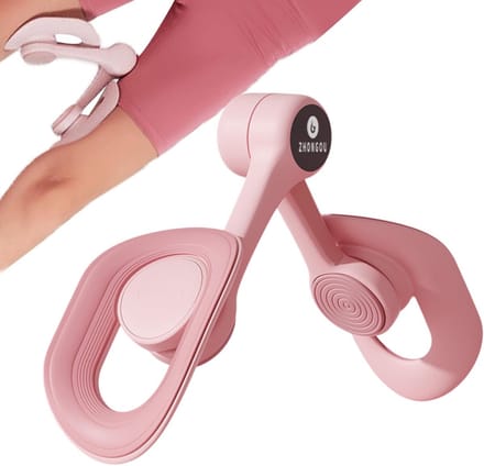 Dijbeen Trainer - Heup Versterker - Thuis Fitness - Compact Ontwerp - 24 cm - Roze