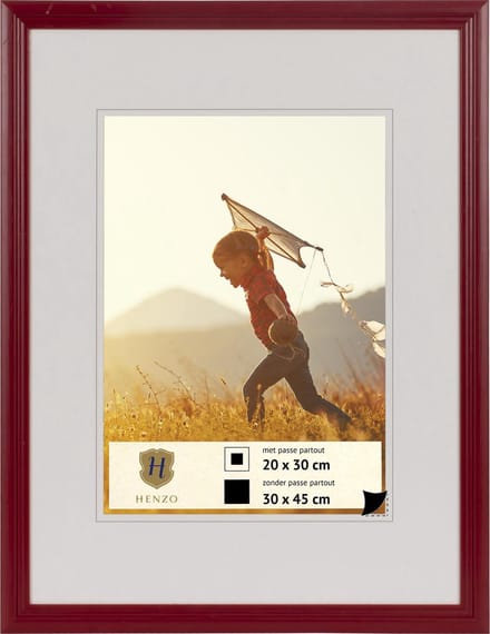 Fotolijst - Henzo - Artos - Fotomaat 30x45 cm - Rood