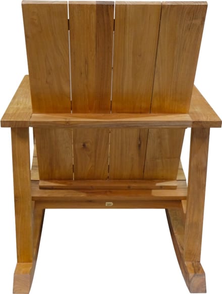 Chill Dept - Adirondack rocking Frame teak wood Knock-Down