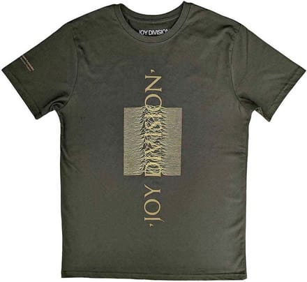 Joy Division - Blended Pulse Heren T-shirt - XL - Groen