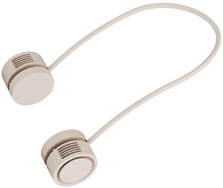 Store_7 - Handsfree Nekventilator - Draagbare Ventilator - Flexibel Ontwerp - Abrikoos - Krachtige Koeling - Ideaal voor Kantoor en Thuis